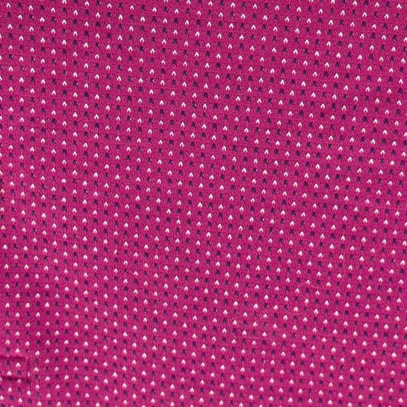 Peter Millar Polo Shirt Men L Purple Casual Preppy Cotton Polka Dots Golf - Picture 8 of 8